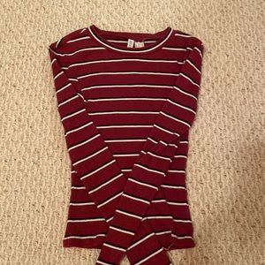 Stripe long sleeve